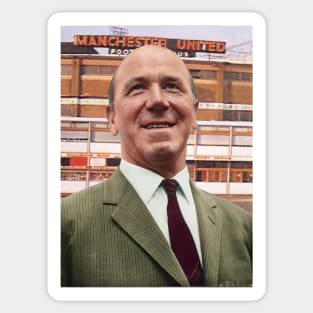 Sir Matt outside the stadium Sticker